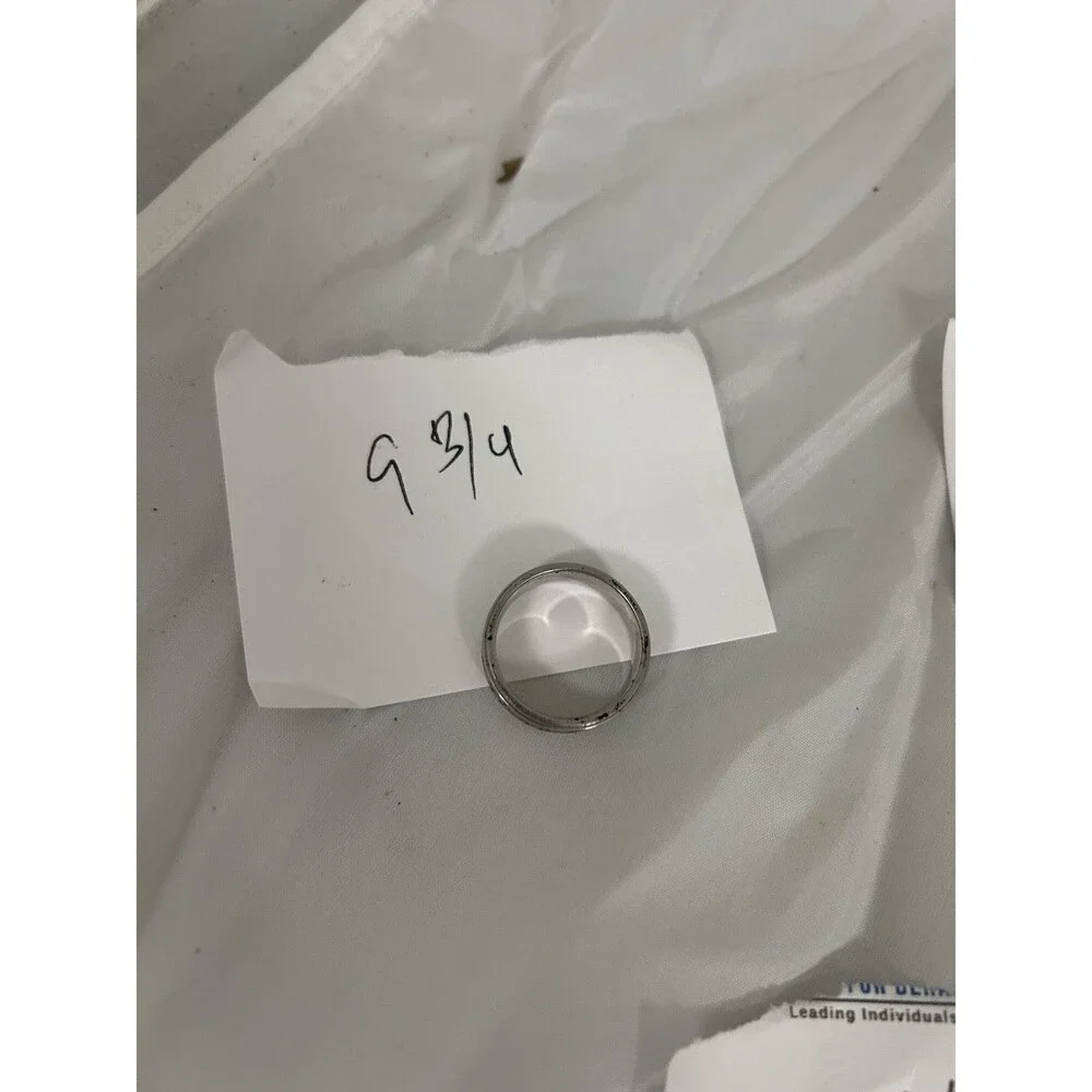 Men’s Ring Lot Stainless Steel & Titanium Fidget Ring Sizes 9–13